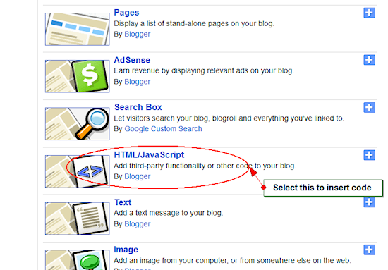 Blogger web Stats