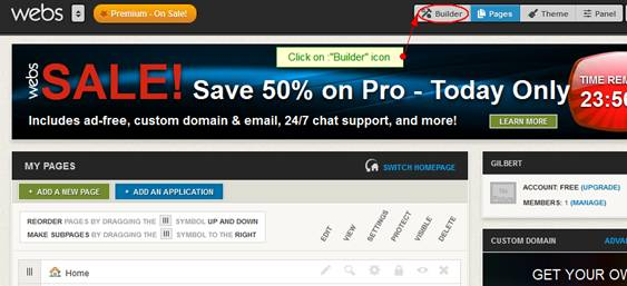 webs.com traffic analyzer tool