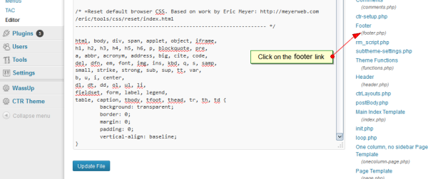 Wordpress traffic Analytics