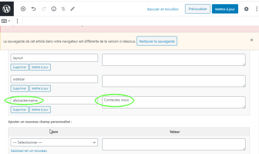 AFS Analytics Extension WordPress